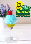 Blue Hawaii ice cream